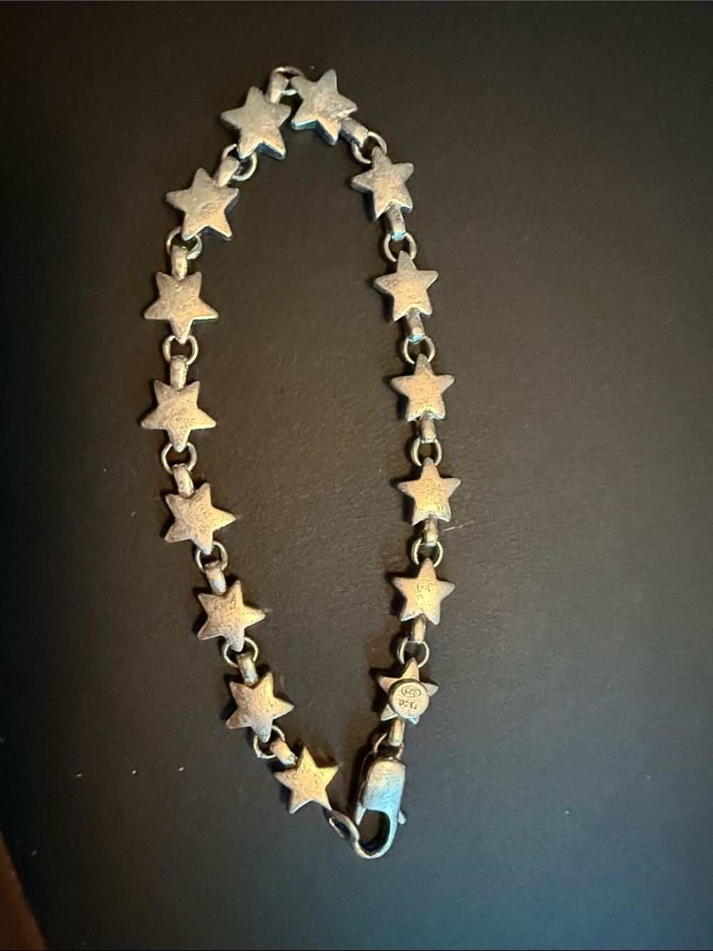 Tiffany & Co Vintage Puff Star Bracelet 925 Sterling Silver